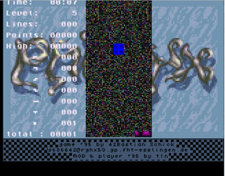 Jaguar Tetris atari screenshot
